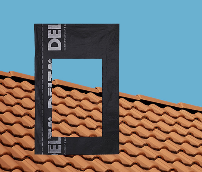 Manžeta z paropropustné folie Dakea Quick Install (RUC)